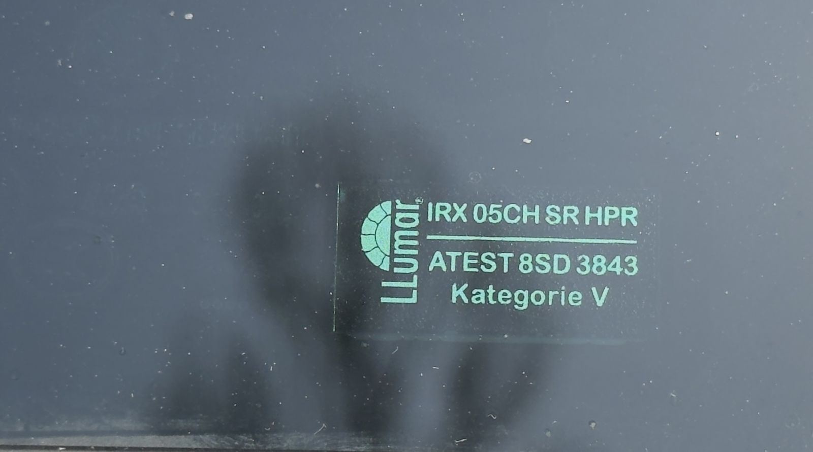 Atest Llumar IRX Atest Llumar IRX